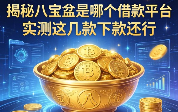 揭秘八宝盆是哪个借款平台的，实测这几款下款还行