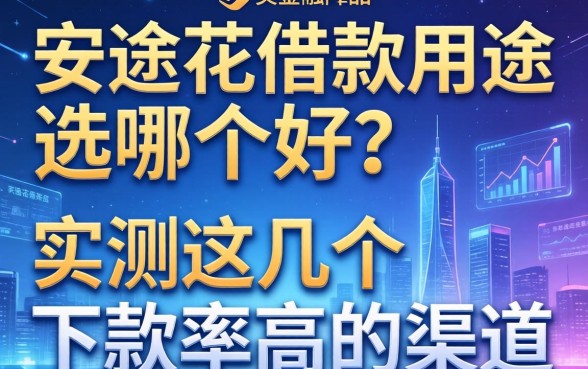 安逸花借款用途选哪个好？实测这几个下款率高的渠道