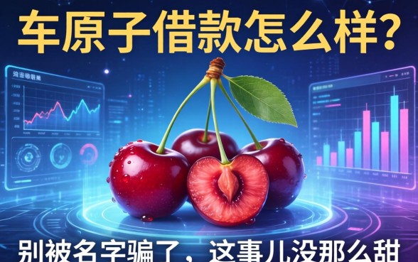 车厘子借款怎么样？别被名字骗了，这事儿没那么甜