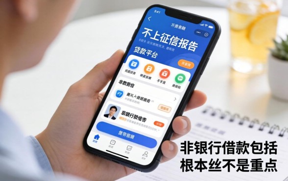 我翻遍了手机里那些不上征信报告的贷款平台，发现非银行借款包括哪些资料根本不是重点