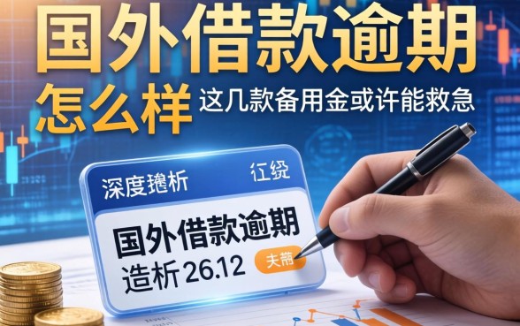 深度解析到国外借款逾期会怎么样，这几款备用金或许能救急