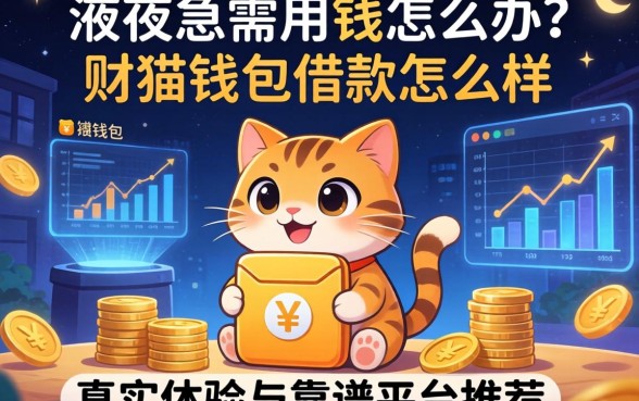 深夜急需用钱怎么办？财猫钱包借款怎么样？真实体验与靠谱平台推荐