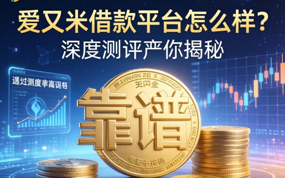 爱又米借款平台怎么样？靠谱吗？通过率高吗？深度测评为你揭秘
