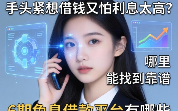 手头紧想借钱又怕利息太高？哪里能找到靠谱的6期免息借款平台有哪些？