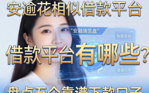 安逸花相似的借款平台有哪些？盘点五个靠谱下款口子