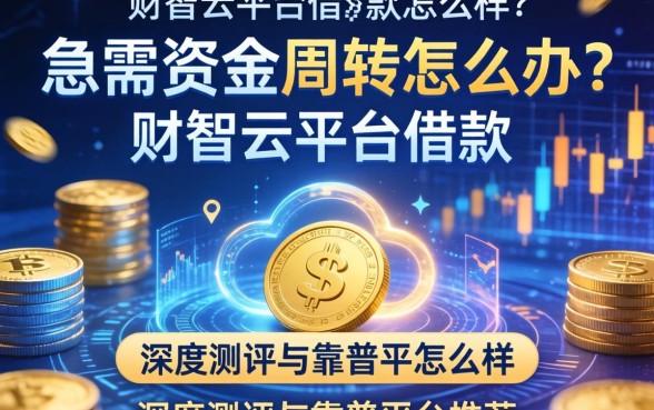 急需资金周转怎么办？财智云平台借款怎么样？深度测评与靠谱平台推荐