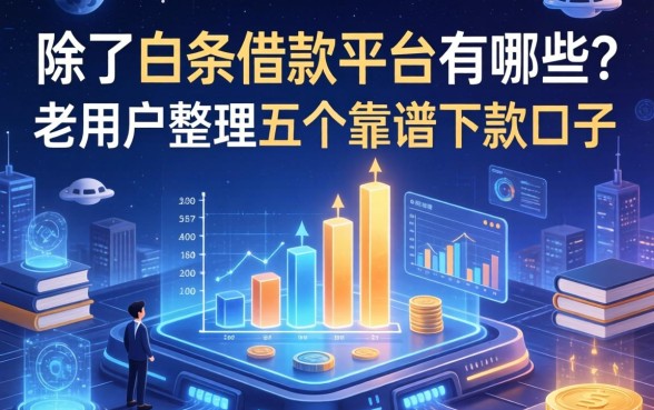 除了白条的借款平台有哪些？老用户整理五个靠谱下款口子