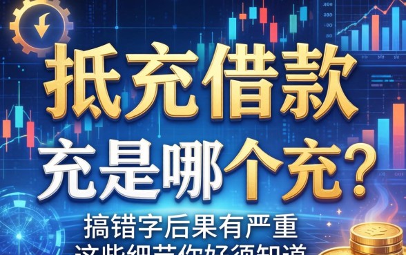 抵充借款的充是哪个充？搞错字后果很严重，这些细节你必须知道