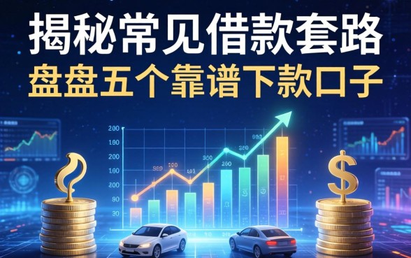 揭秘常见借款套路，盘点五个靠谱下款口子