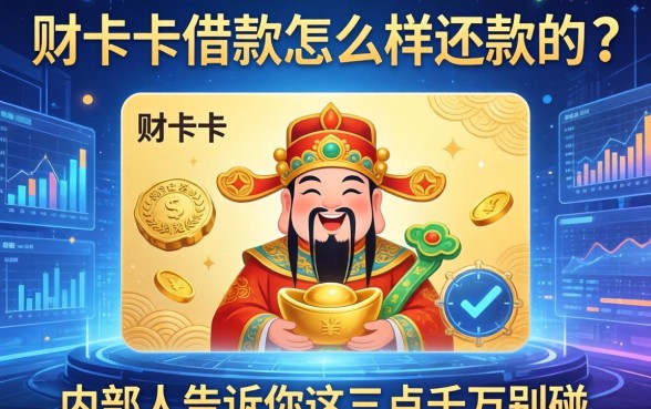 财神卡借款怎么样还款的？内部人告诉你这三点千万别碰