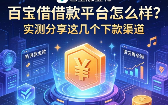 百宝借借款平台怎么样？实测分享这几个下款渠道
