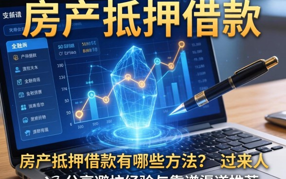 房产抵押借款有哪些方法？过来人分享避坑经验与靠谱渠道推荐