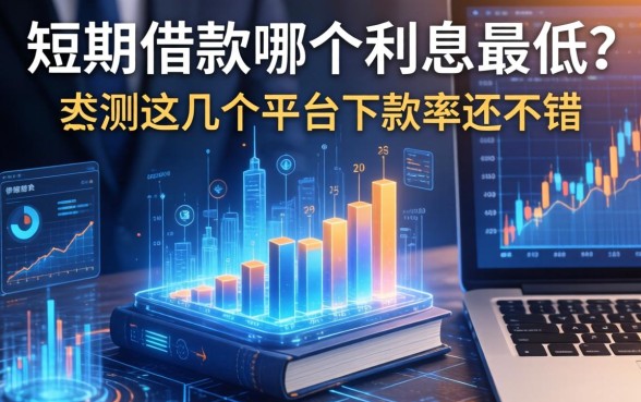 短期借款哪个利息最低？实测这几个平台下款率还不错