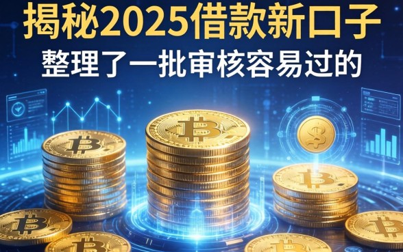 揭秘2025借款新口子有哪些，整理了一批审核容易过的
