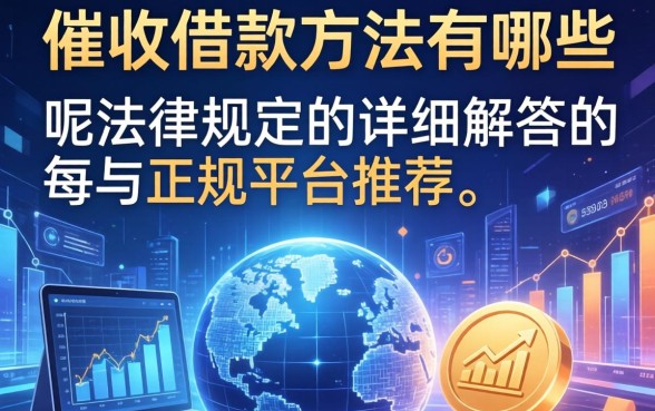 关于催收借款方法有哪些呢法律规定的详细解答与正规平台推荐