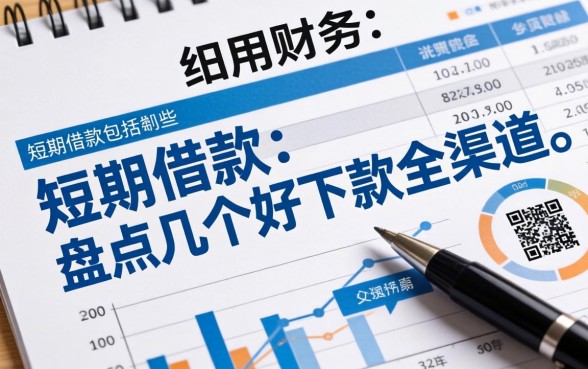 财务报表里短期借款包括哪些？盘点几个好下款的渠道