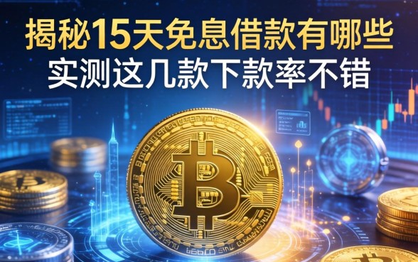 揭秘15天免息借款有哪些，实测这几款下款率不错