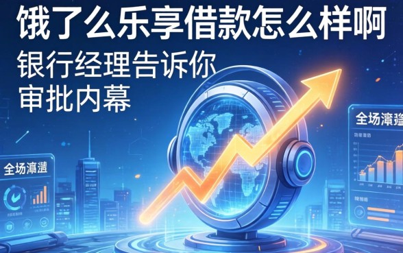 饿了么乐享借款怎么样啊？银行经理告诉你审批内幕