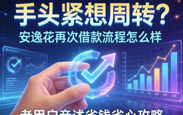 手头紧想周转？安逸花再次借款流程怎么样？老用户亲述省钱省心攻略