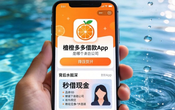 我查了橙多多借款app是哪个公司，发现手机身份证秒借现金的app背后水挺深