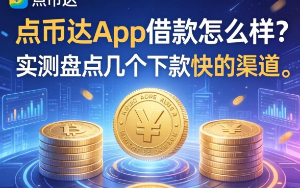点币达app借款怎么样？实测盘点几个下款快的渠道