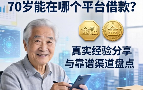 70岁的老人能在哪个平台借款？真实经验分享与靠谱渠道盘点