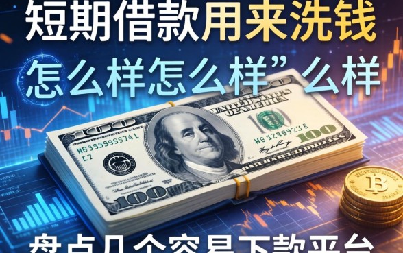 短期借款用来洗钱会怎么样？盘点几个容易下款的平台