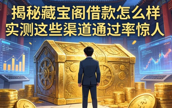 揭秘藏宝阁借款怎么样，实测这些渠道通过率惊人