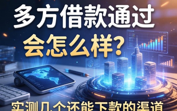 多方借款不通过会怎么样？实测几个还能下款的渠道