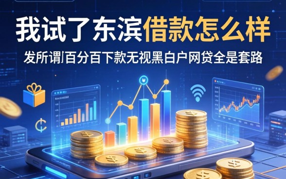 我试了东瀛借款怎么样，发现所谓的百分百下款无视黑白户网贷全是套路