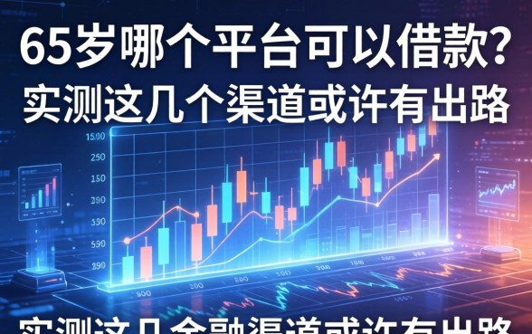 65岁哪个平台可以借款？实测这几个渠道或许有出路
