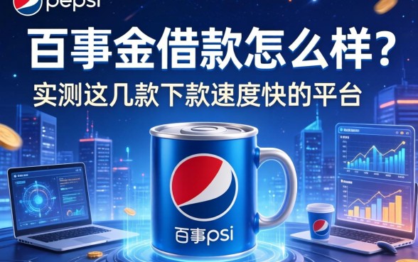 百事金借款怎么样？实测这几款下款速度快的平台