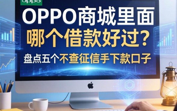 OPPO商城里面哪个借款好过？盘点五个不查征信的下款口子