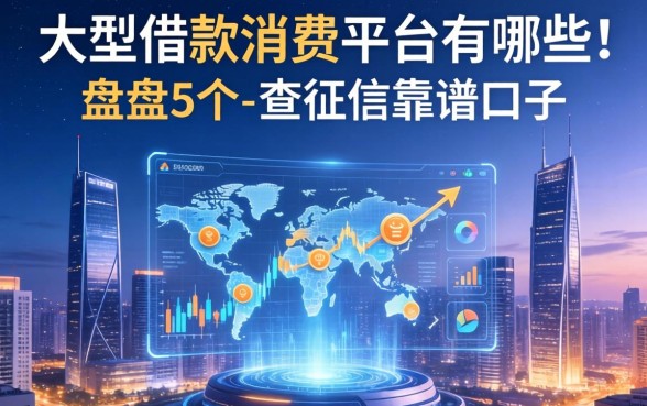 大型借款消费平台有哪些？盘点5个不查征信的靠谱口子