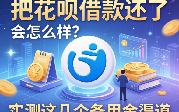 把花呗借款还了会怎么样？实测这几个备用金渠道