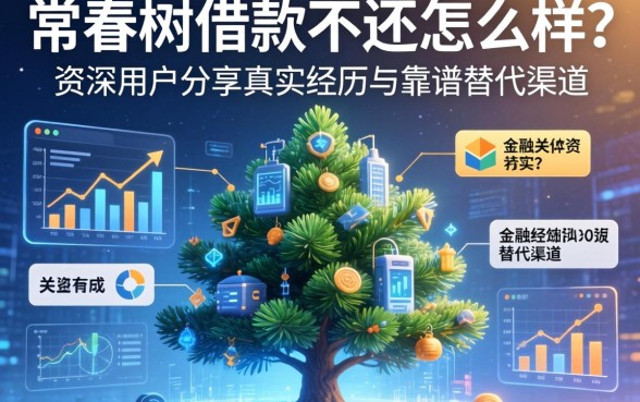 常青树借款不还怎么样？资深用户分享真实经历与靠谱替代渠道