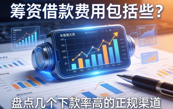 筹资借款费用包括哪些？盘点几个下款率高的正规渠道
