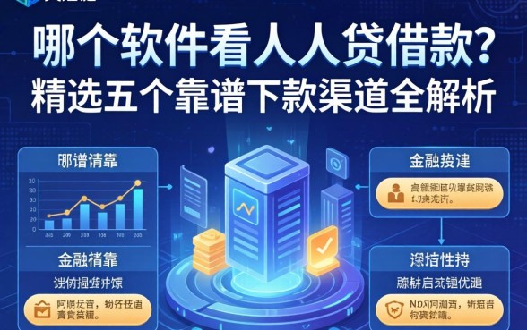 从哪个软件看人人贷借款？精选五个靠谱下款渠道全解析