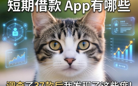 短期借款的app有哪些？调查了37款后我发现了这些猫腻