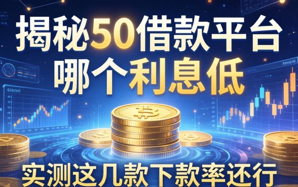 揭秘5万借款平台哪个利息低，实测这几款下款率还行