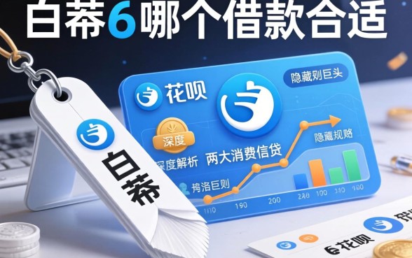白条和花呗哪个借款合适?深度解析两大消费信贷巨头的隐藏规则与选择策略