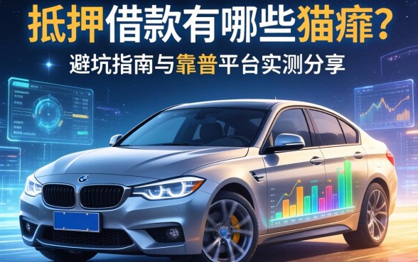 车抵押借款有哪些猫腻？避坑指南与靠谱平台实测分享