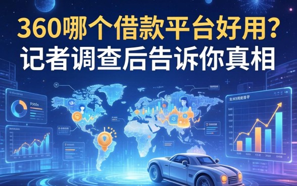 360哪个借款平台好用？记者调查后告诉你真相