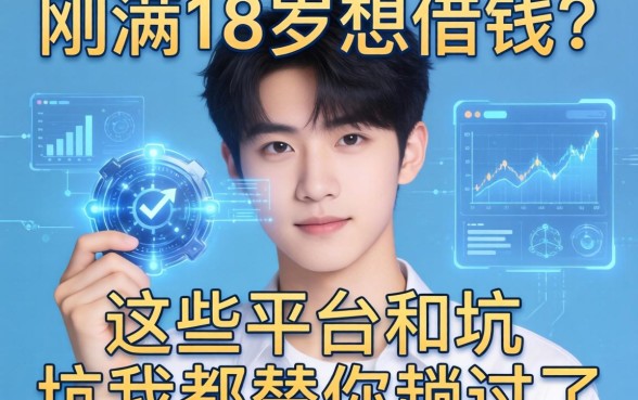 刚满18岁想借钱？这些平台和坑我都替你趟过了