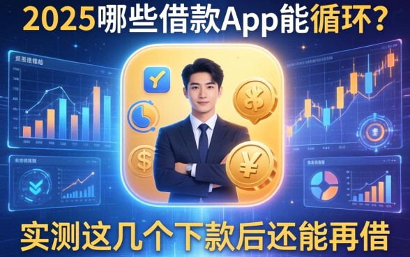 2025哪些借款app能循环？实测这几个下款后还能再借