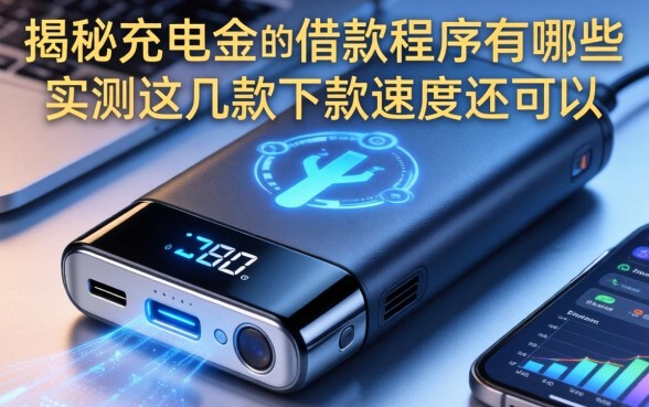 揭秘充电宝的借款程序有哪些，实测这几款下款速度还可以