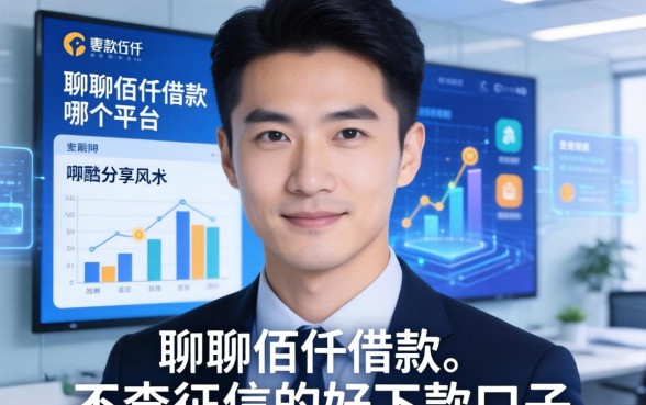 聊聊佰仟借款是哪个平台，顺便分享几个不查征信的好下款口子
