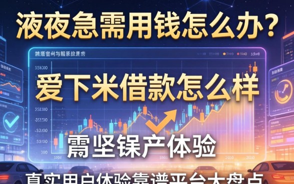 深夜急需用钱怎么办？爱下米借款怎么样？真实用户体验与靠谱平台大盘点