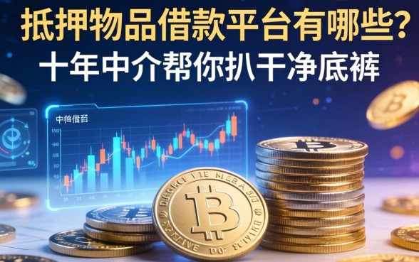 抵押物品借款平台有哪些？十年中介帮你扒干净底裤