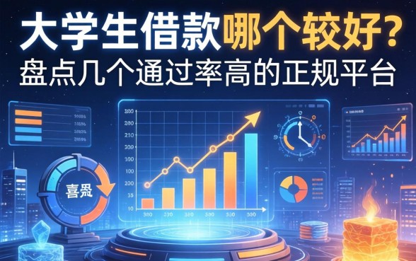 大学生借款哪个较好？盘点几个通过率高的正规平台
